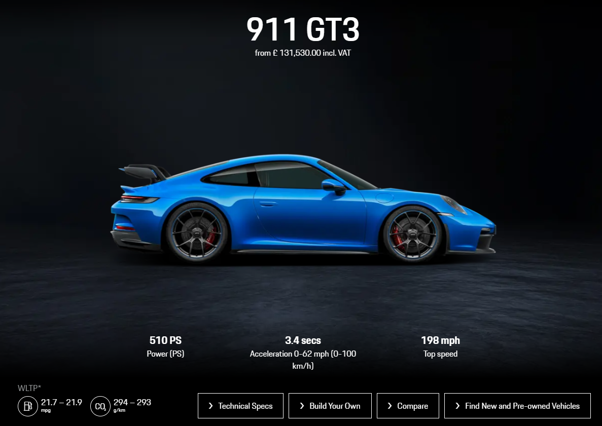 Porsche 911 GT3 New cost Porsche 911 GT3 New cost